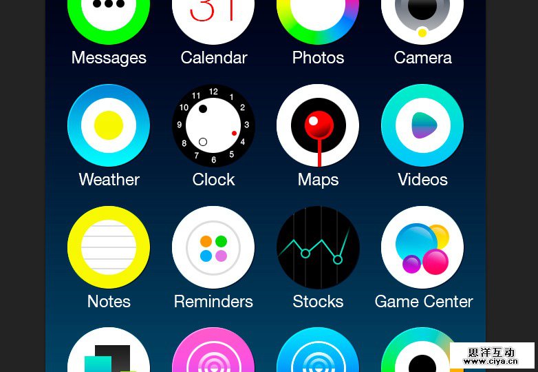Alternative iOS7 concept