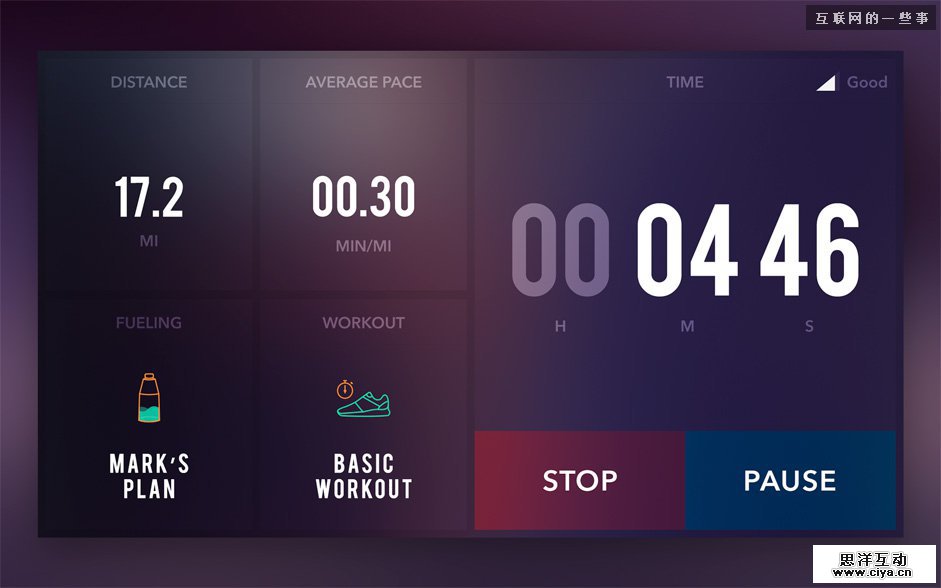 设计欣赏：21个突破流行的UI界面,互联网的一些事