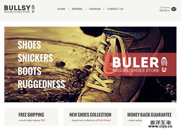 Buler in 30 Fresh and Free PSD Website Templates
