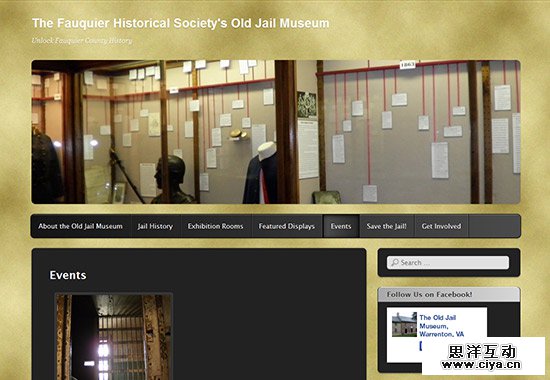 WordPress Museum Sites - The Fauquier Historical Society’s Old Jail Museum
