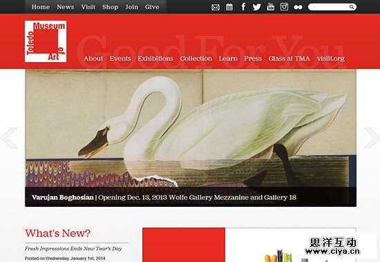 WordPress Museum Sites - Toledo Museum of Art