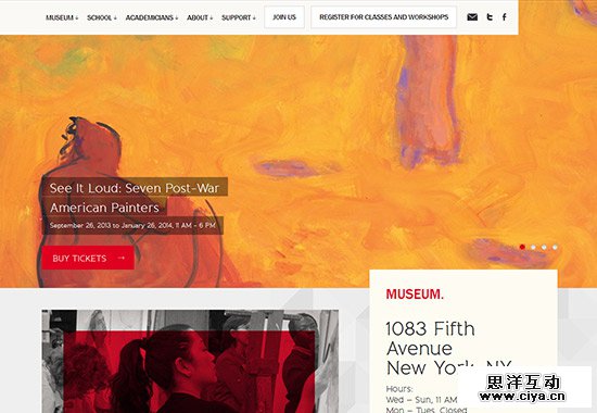 WordPress Museum Sites - National Academy Museum