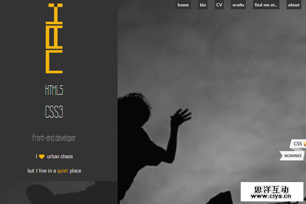 naiara abaroa portfolio website layout