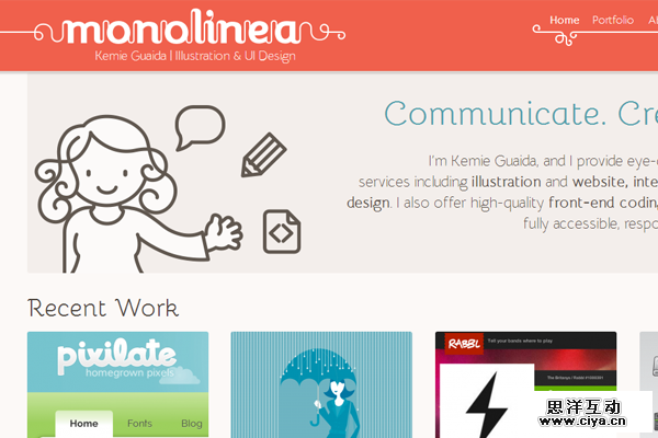 kemie guaida portfolio designer website