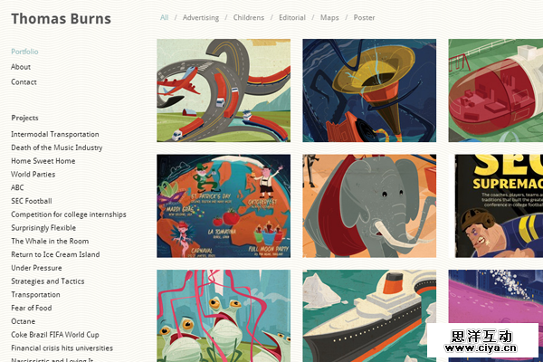 thomas burns studio designer portfolio