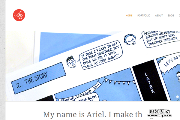 ariel braverman portfolio digital website