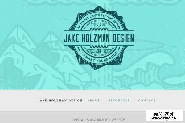 jake holzman portfolio designer website