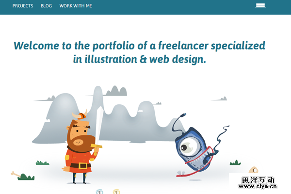 catalin boroi website portfolio design