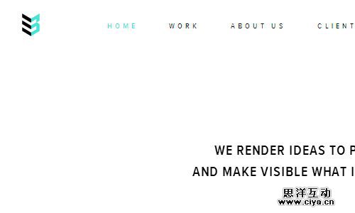 Case 3D - 简约网页设计欣赏