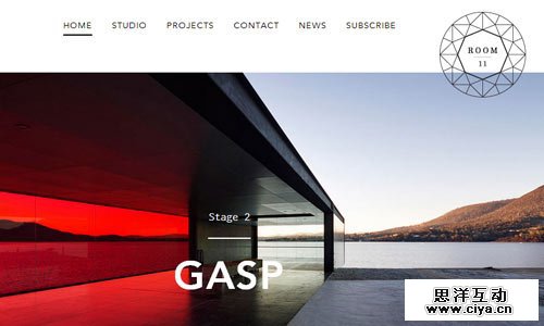 Room 11 - 简约网页设计欣赏