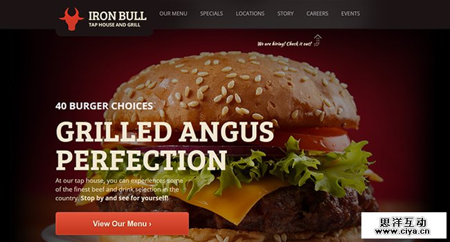 iron-bull-restaurant-theme