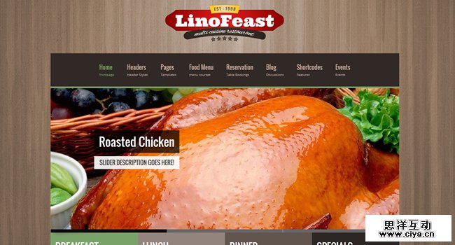 lino-feast-restaurant-theme