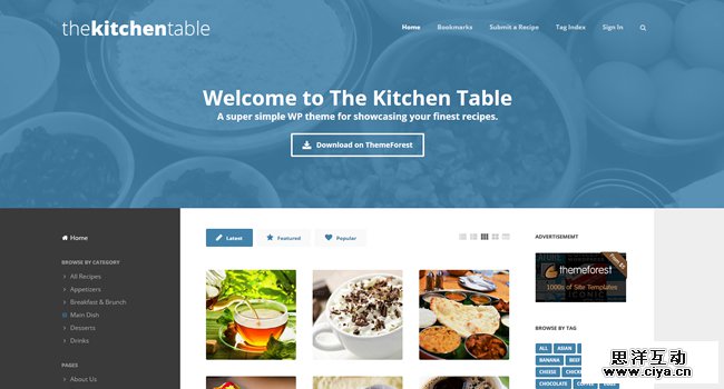 kitchen-table-restaurant-theme