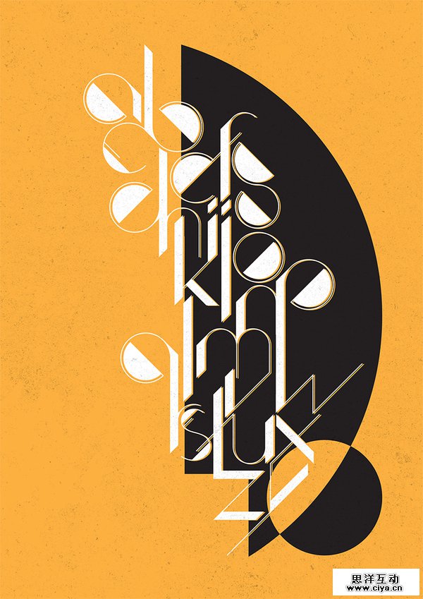 Art Zeko by Simi Zeko in Showcase of Art Deco Typography