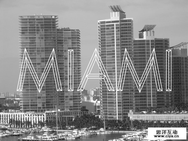Miami & Typography by Alex Davies in Showcase of Art Deco Typography