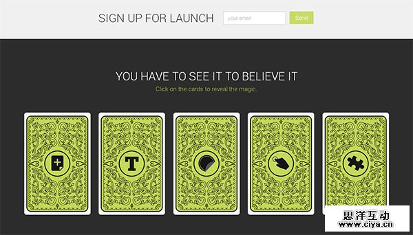 adsy.me in 35 Minimalistic Website Designs for December 2013