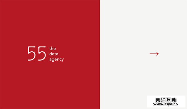 fifty-five in 35 Minimalistic Website Designs for December 2013