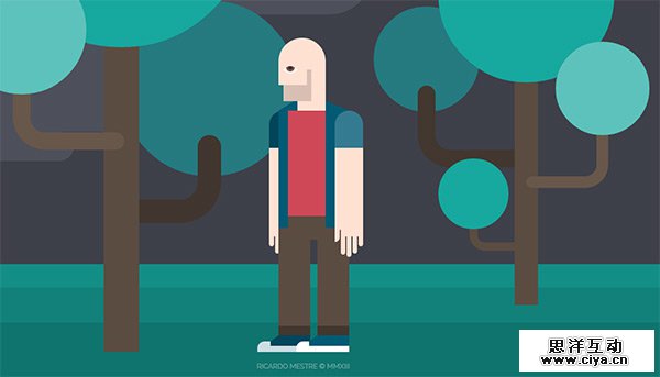 Duplos by Ricardo Mestre in 35 Examples of Vector Illustrations in Web Design