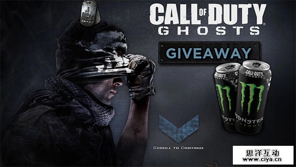 Monster Energy in 50 Dark Web Designs for Inspiration