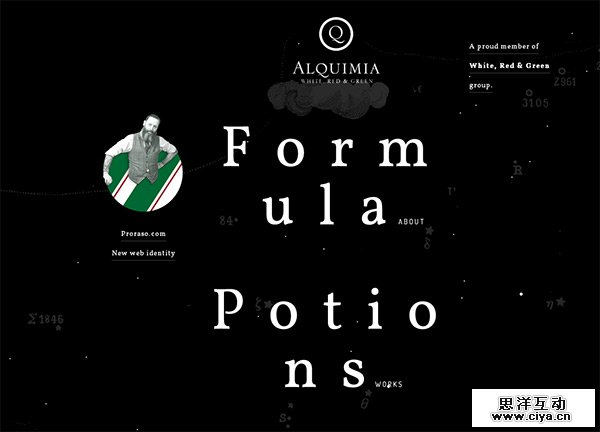 Alquimiawrg in 50 Dark Web Designs for Inspiration
