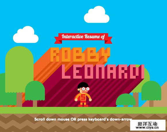 13个鼓舞人心的单页网站