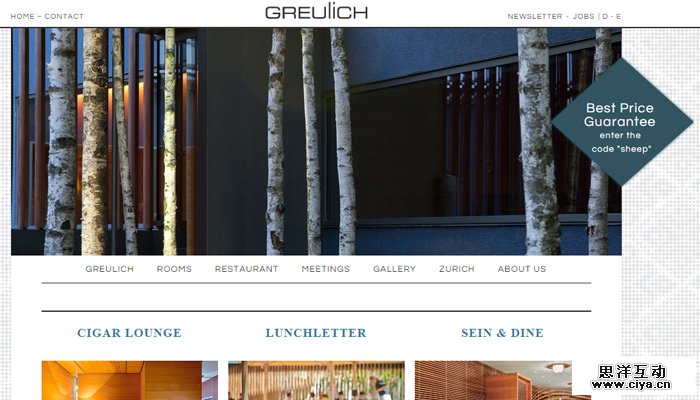 greulich zurich switzerland hotel