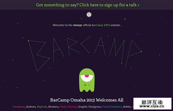 Creative One Page Website Design