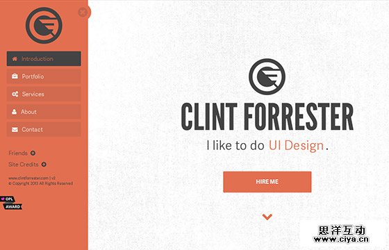 Creative One Page Website Design