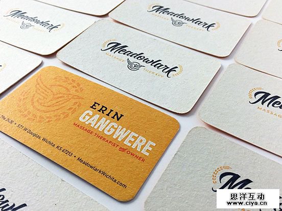 Meadowlark Business Card