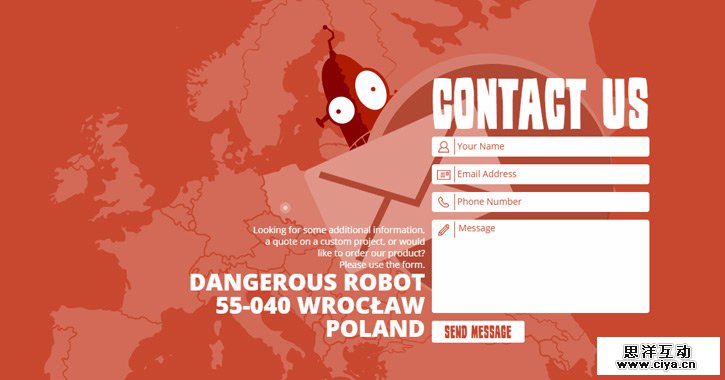 04-dangerous-robot-contact-page-ui