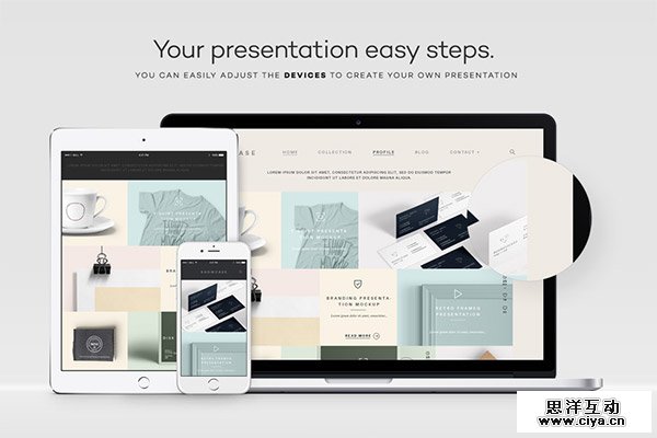 Modern PSD Responsive Showcase