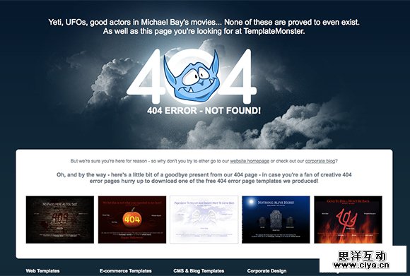 20 Creative Examples of 404 Website Pages