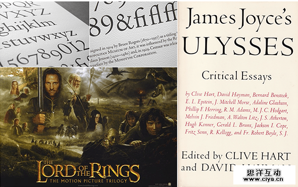 英文字体的选择