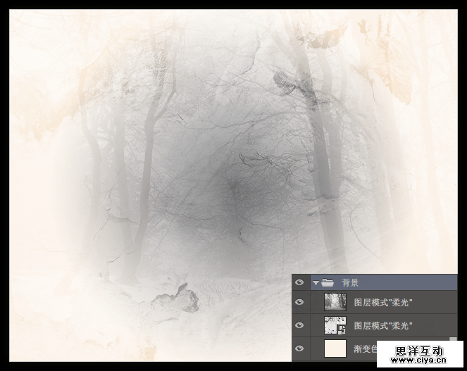 言归正传：PS合成一个古典唯美的人像