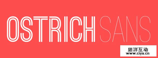 Ostrich Sans Ostrich Sans