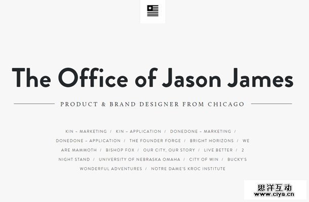 jason james freelance layout big text