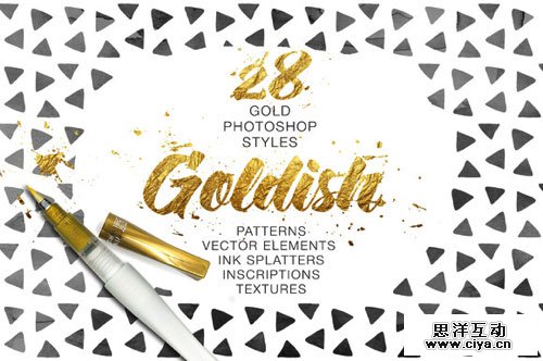 黄金 金色 高端 纹理 1