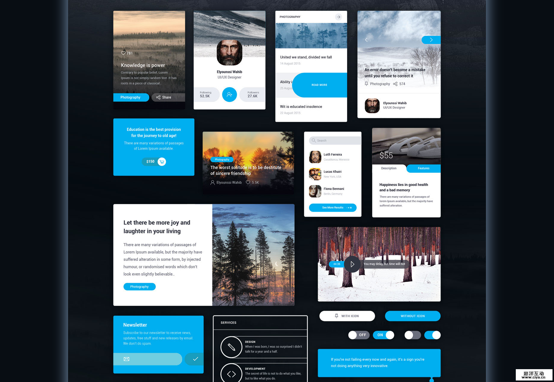 mayssam-minimal-style-web-ui-kit