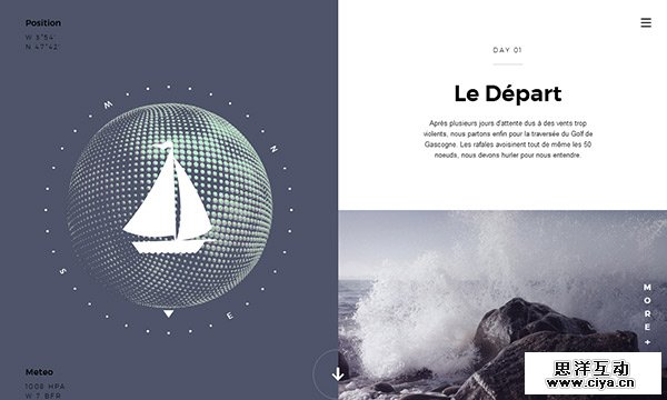 Unusual Navigation in Website Designs