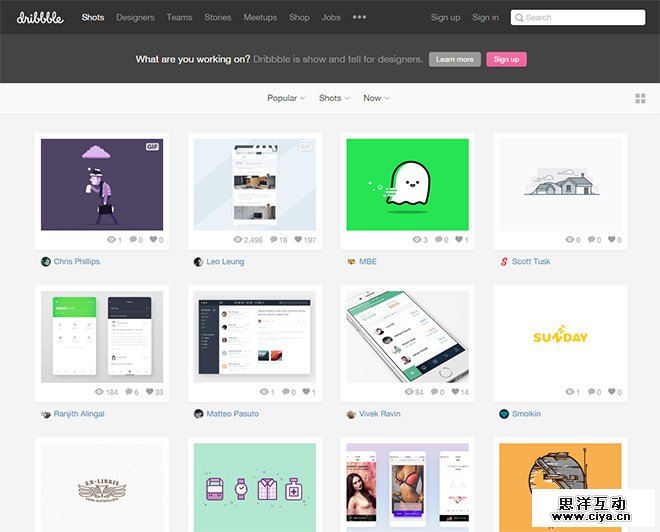 Dribbble 