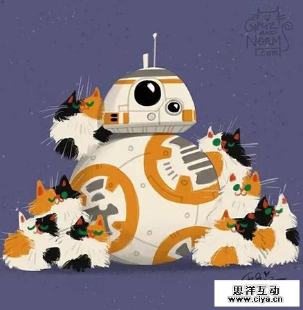 全球50位顶尖插画师笔下的《星球大战》，情怀满满，热血沸腾！