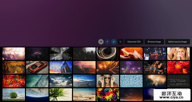 Unique Gradient Generator