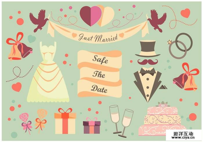 wedding vector freebies