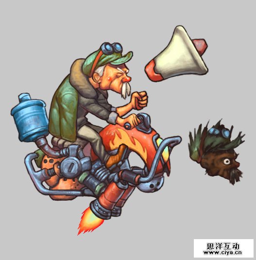 查看《原创作品：我爸是村长系列设计---角色篇（2014年10月开始）》原图，原图尺寸：527x535