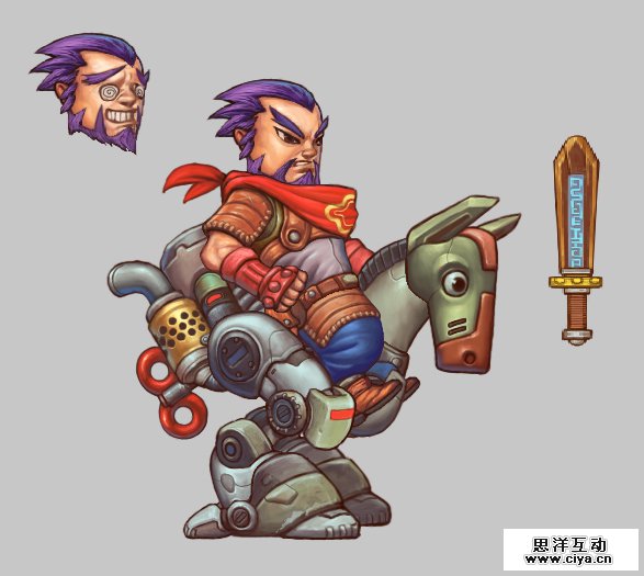 查看《原创作品：我爸是村长系列设计---角色篇（2014年10月开始）》原图，原图尺寸：587x525