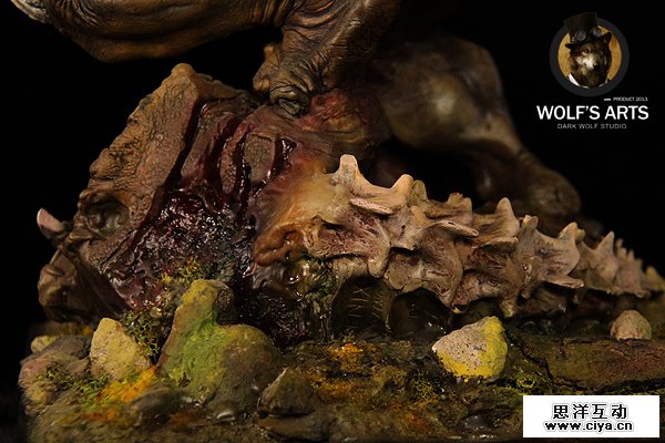 查看《作品 | Chelonian Warrior（暗夜之狼私人涂装定制作品）》原图，原图尺寸：600x400