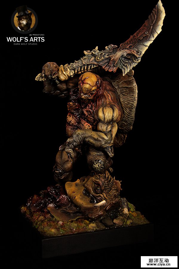 查看《作品 | Chelonian Warrior（暗夜之狼私人涂装定制作品）》原图，原图尺寸：600x900