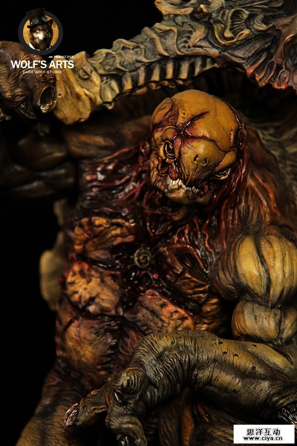 查看《作品 | Chelonian Warrior（暗夜之狼私人涂装定制作品）》原图，原图尺寸：600x900