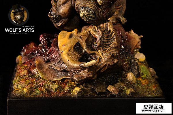 查看《作品 | Chelonian Warrior（暗夜之狼私人涂装定制作品）》原图，原图尺寸：600x400