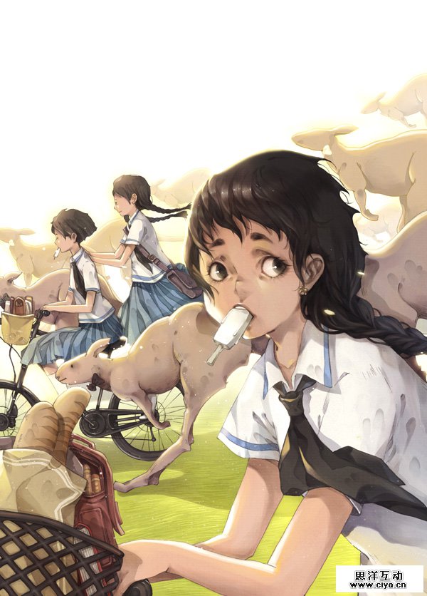 查看《晚安少女》原图，原图尺寸：600x836